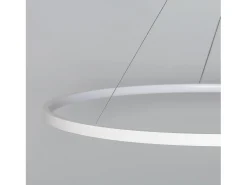 Ledkia Lámpara Colgante LED 28W Metal CCT Seleccionable Big Ivalo Ø 1 Metro Blanco Multicolor Hot