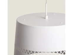 Best Ledkia Lámpara Colgante LED 28W Metal Walital Mate Blanco