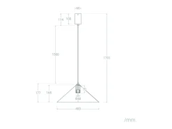 Sale Ledkia Lámpara Colgante LED 8W Metal Elise L Negro