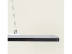 Hot Ledkia Lámpara Colgante LED 24W Rectangular SwitchCCT Seleccionable 580X200 mm Doble Cara 3000K - 4000K - 6000K CCT Negro