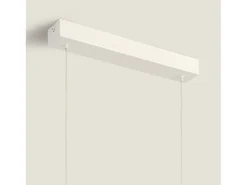 Sale Ledkia Lámpara Colgante LED 10W Regulable en Altura Metal Evian Beige