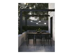 Plafón-Lámpara colgante LED Zafferano SUPER O White recargable y regulable Blanco