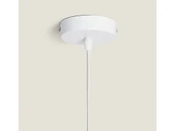 Clearance Ledkia Lámpara Colgante Madera Coba Natural Multicolor