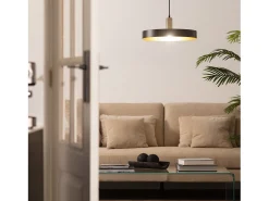 Ledkia Lámpara Suspendida-Lámpara Colgante Metal Furiko Negro Multicolor