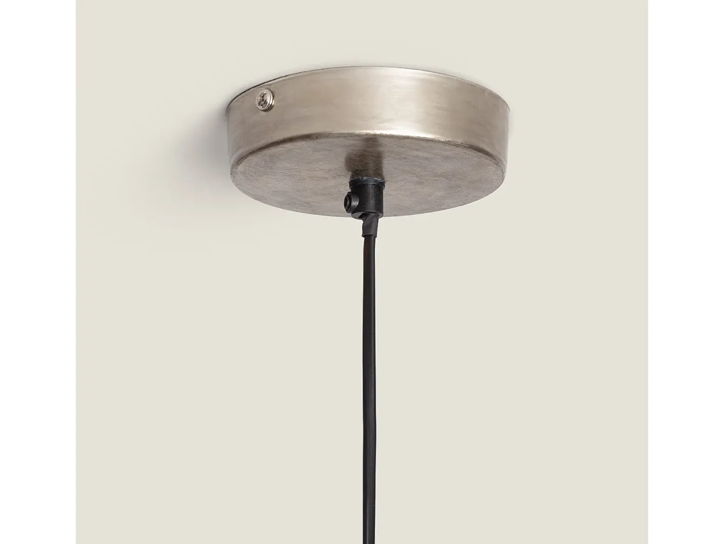 Ledkia Lámpara Colgante Metal Milos L Plateado Clearance