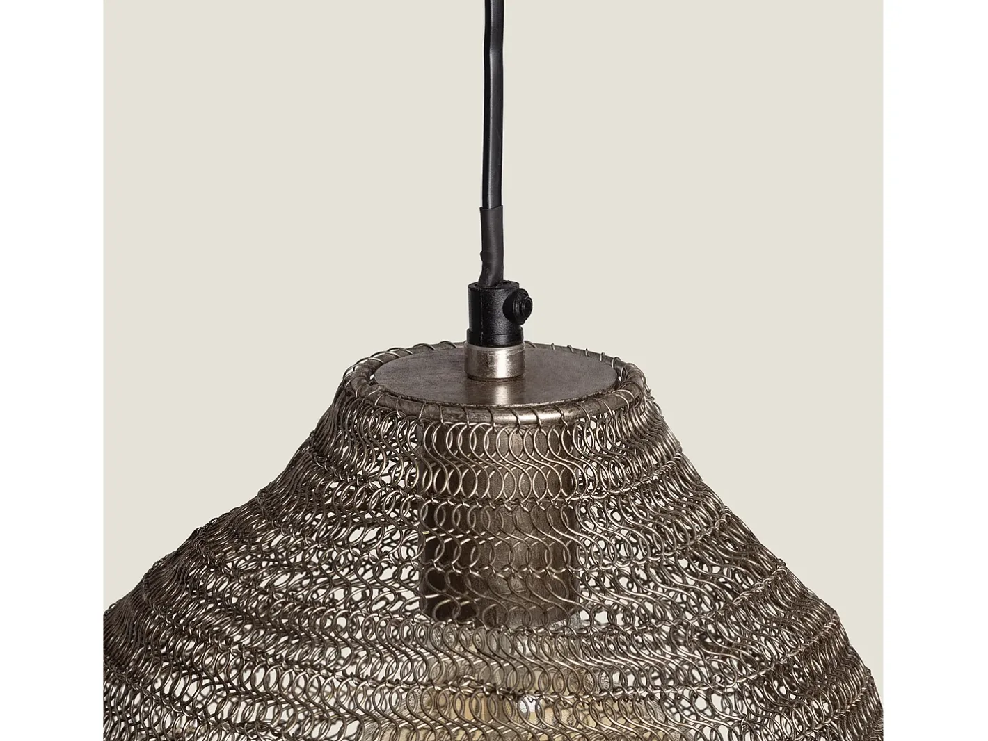 Ledkia Lámpara Colgante Metal Milos L Plateado Clearance