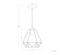 Ledkia Lámpara Colgante Metal Sardo Negro Multicolor Online