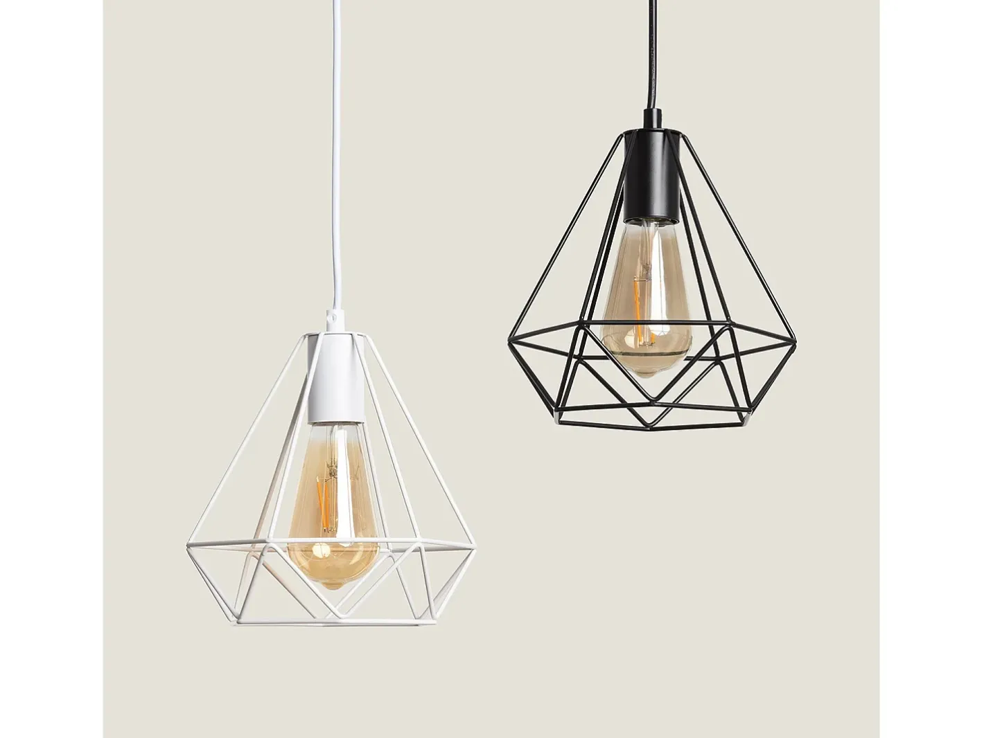 Ledkia Lámpara Colgante Metal Sardo Negro Multicolor Online