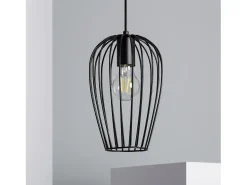 Sale Ledkia Lámpara Colgante Metal Telmi Negro Multicolor