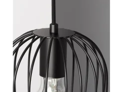 Sale Ledkia Lámpara Colgante Metal Telmi Negro Multicolor