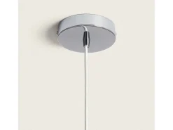 Discount Ledkia Lámpara Colgante Metal Venus Cromado Multicolor