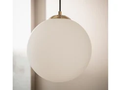 Ledkia Lámpara Colgante Metal y Cristal Moonlight Brass Dorado Multicolor Sale