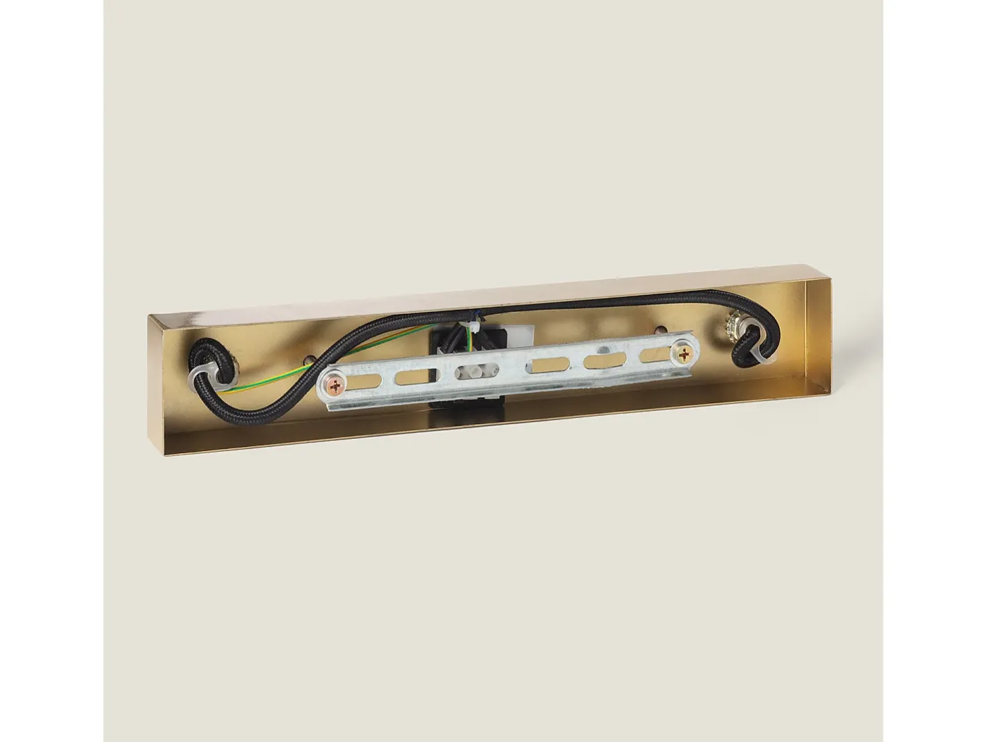 Ledkia Lámpara Colgante Metal y Cristal Moonlight Brass 6 Focos Dorado Multicolor Outlet
