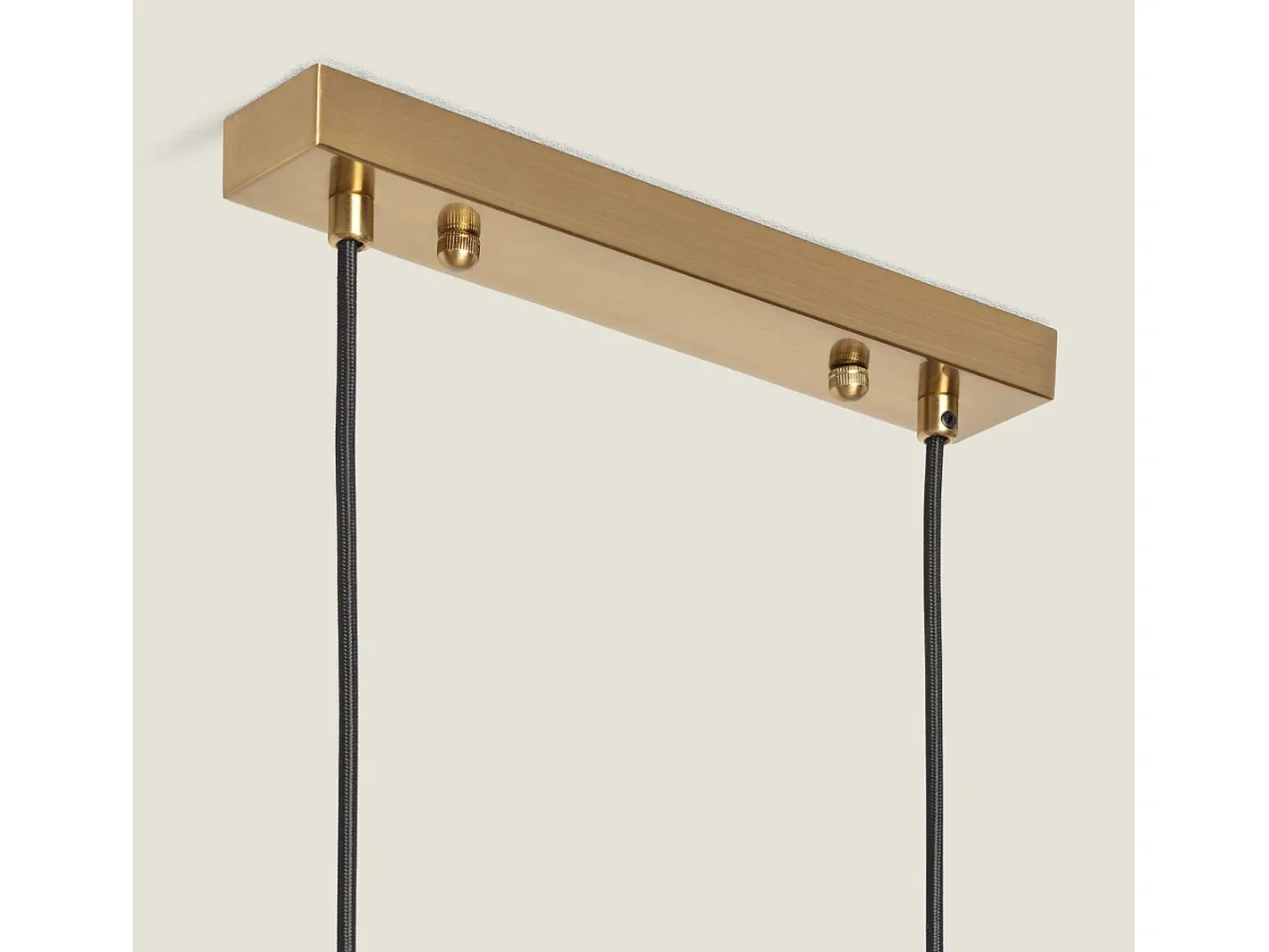 Ledkia Lámpara Colgante Metal y Cristal Moonlight Brass 6 Focos Dorado Multicolor Outlet