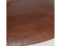 Ledkia Lámpara Colgante Metal y Madera Alika ILUZZIA Dorado