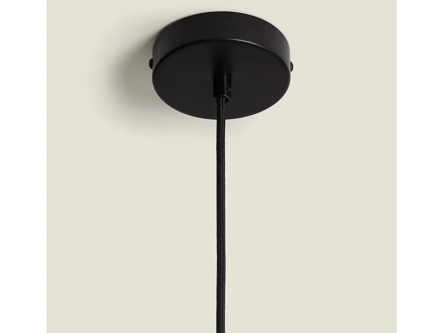 Ledkia Lámpara Suspendida-Lámpara Colgante Metal y Madera Kidonge Negro Multicolor