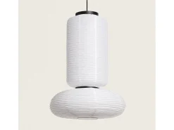 Ledkia Lámpara Colgante Papel Hao Tupai Blanco New