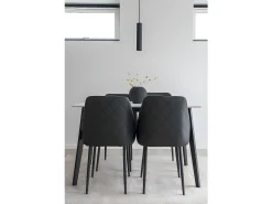 ebuy24 Lámpara colgante Paris Ø6cm color . Negro Best