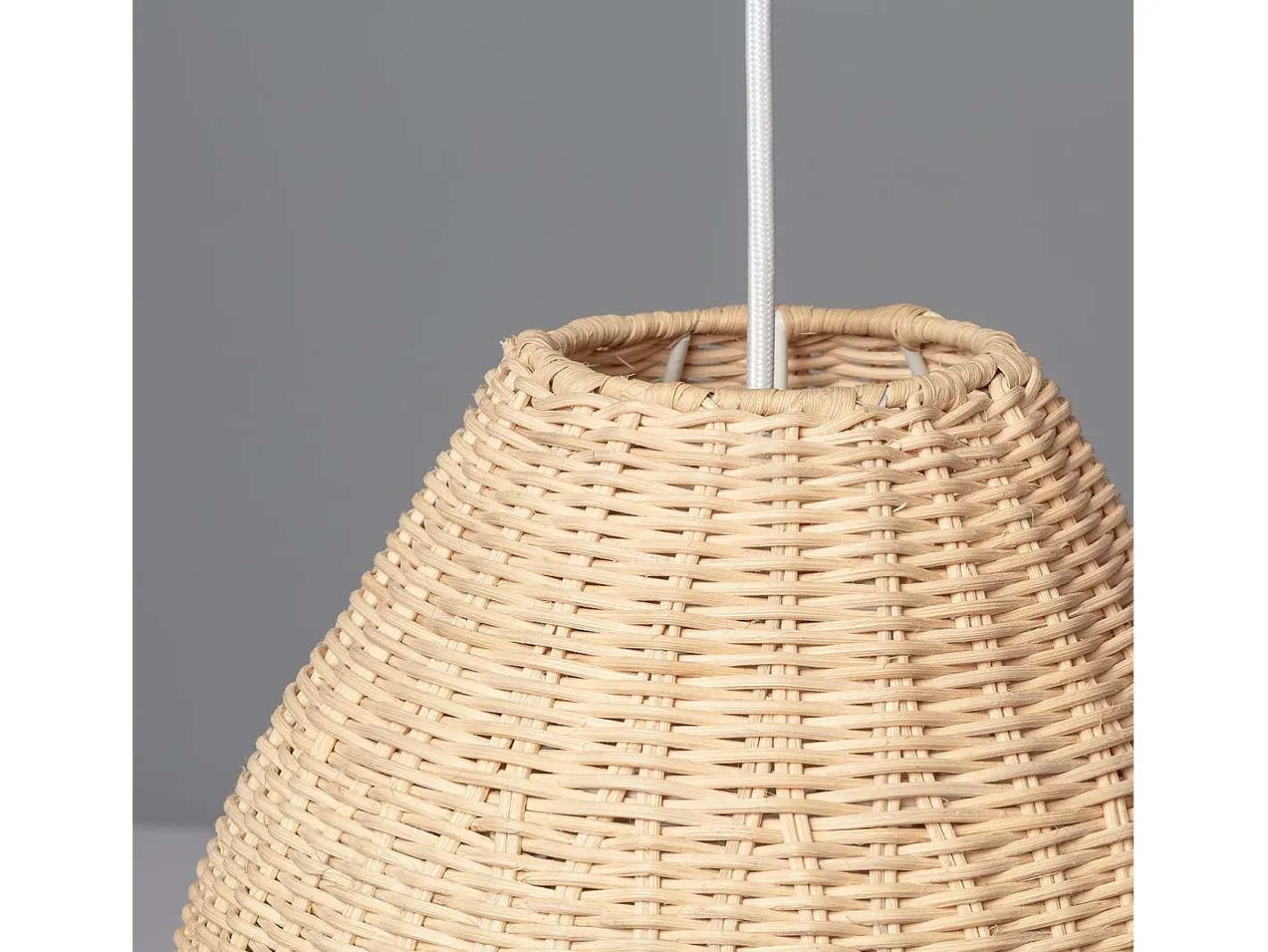 Ledkia Lámpara Colgante Ratán Jinan Natural Multicolor Outlet