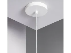 Ledkia Lámpara Suspendida-Lámpara Colgante Ratán Keops Natural Multicolor