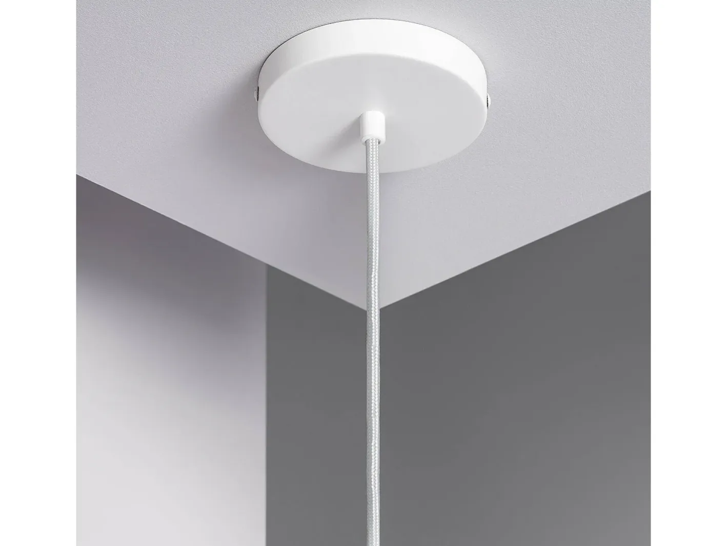 Ledkia Lámpara Suspendida-Lámpara Colgante Ratán Keops Natural Multicolor