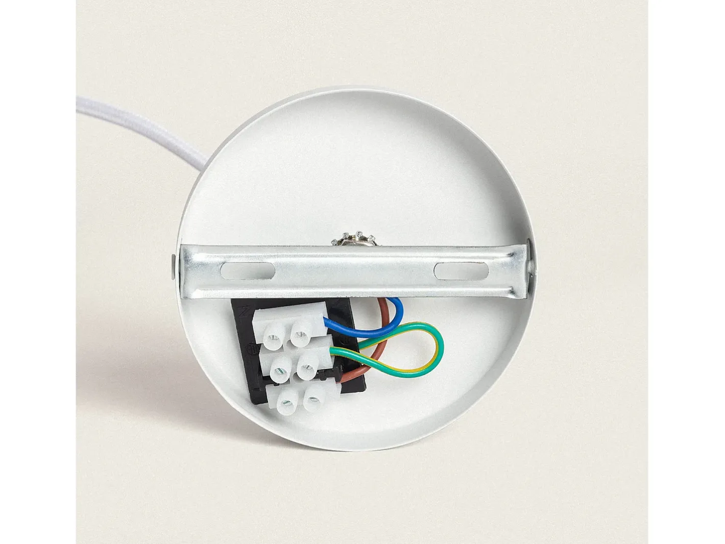 Ledkia Lámpara Colgante Ratán Towamba Natural Multicolor Online