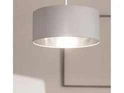 Ledkia Lámpara Colgante Textil Reflect Blanco Multicolor Discount
