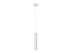 Sollux Lighting Lámpara Suspendida-Lámpara colgante Toris desván de acero - 1 fuentes luminosas 4000K - L.8 x A.118 cm - Beige