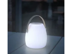 Lumisky Iluminación Exterior-Lámpara con altavoz Bluetooth inalámbrico 5W MINI MAY Beige
