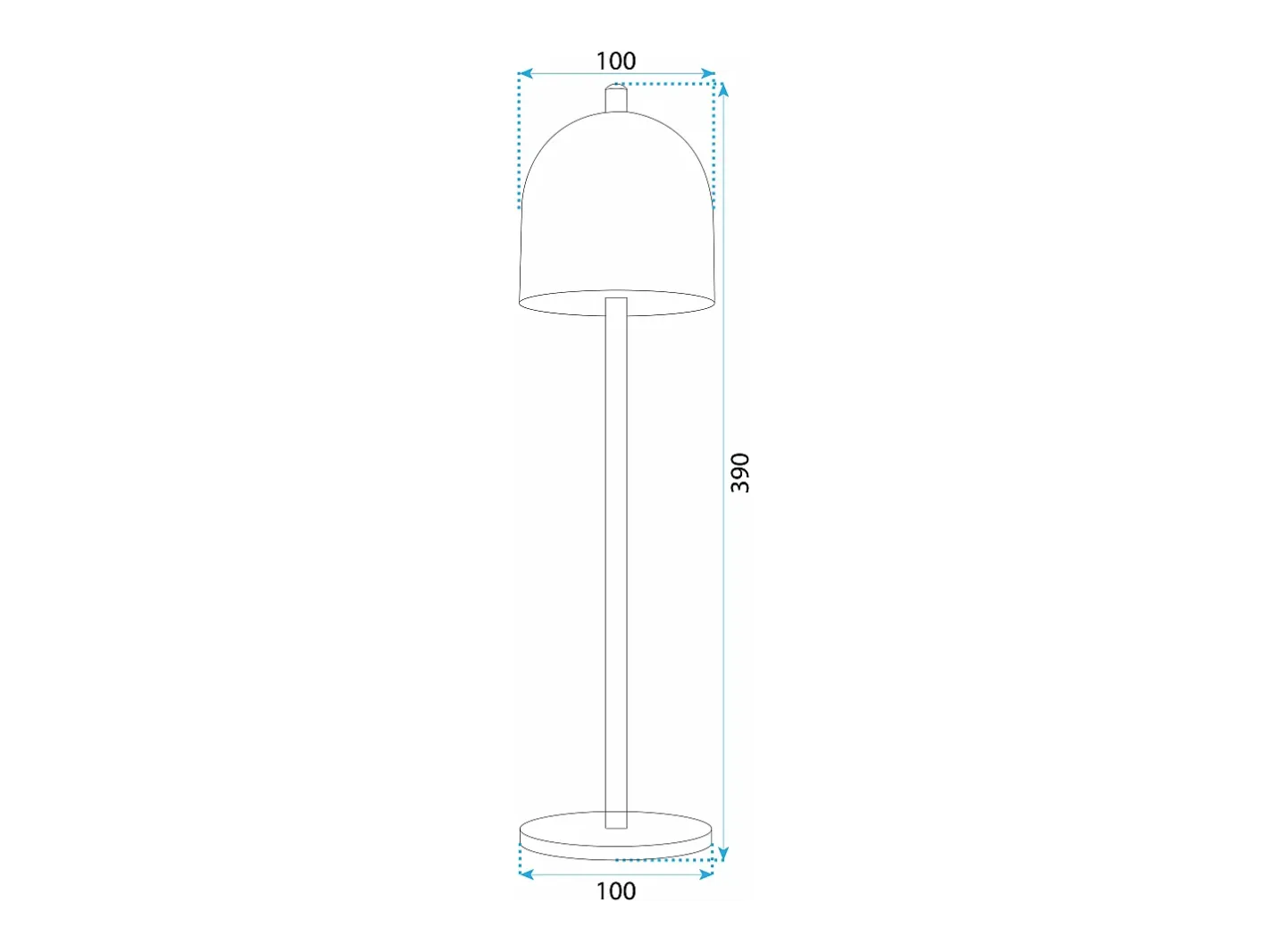 Sale Lámpara De Cabecera Toolight App1358-T Black Negro