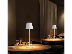 Lámpara De Mesa-Lámpara De Cabecera Toolight App1370-T White Blanco