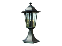 Iluminación Exterior-Lámpara de jardín 2 uds aluminio oscuro/negro ES647532 Verde