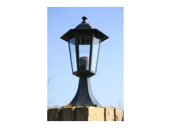 Iluminación Exterior-Lámpara de jardín aluminio /negro ES860615 Verde
