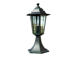 Iluminación Exterior-Lámpara de jardín aluminio /negro ES860615 Verde