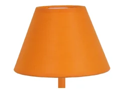 TOSEL Lámpara De Mesa-Lámpara de Mesa ,metal,,A39xD18xP18cm Naranja