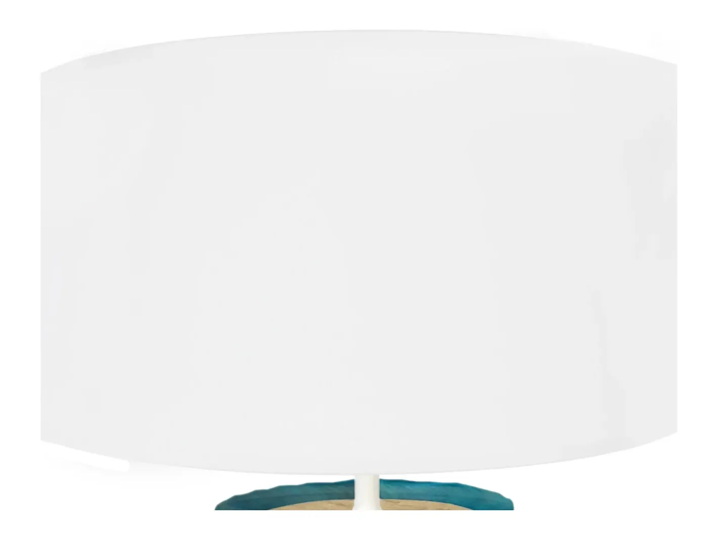 Sale TOSEL Lámpara de Mesa ,vidrio, ,A45xD30xP30cm Azul