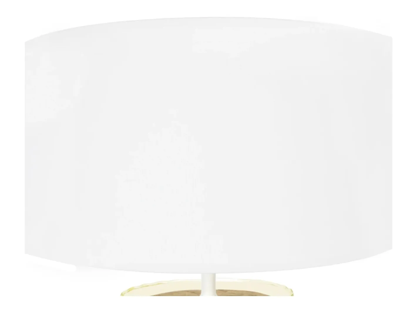 Discount TOSEL Lámpara de Mesa ,vidrio,AMARILLO,A45xD30xP30cm Amarillo claro