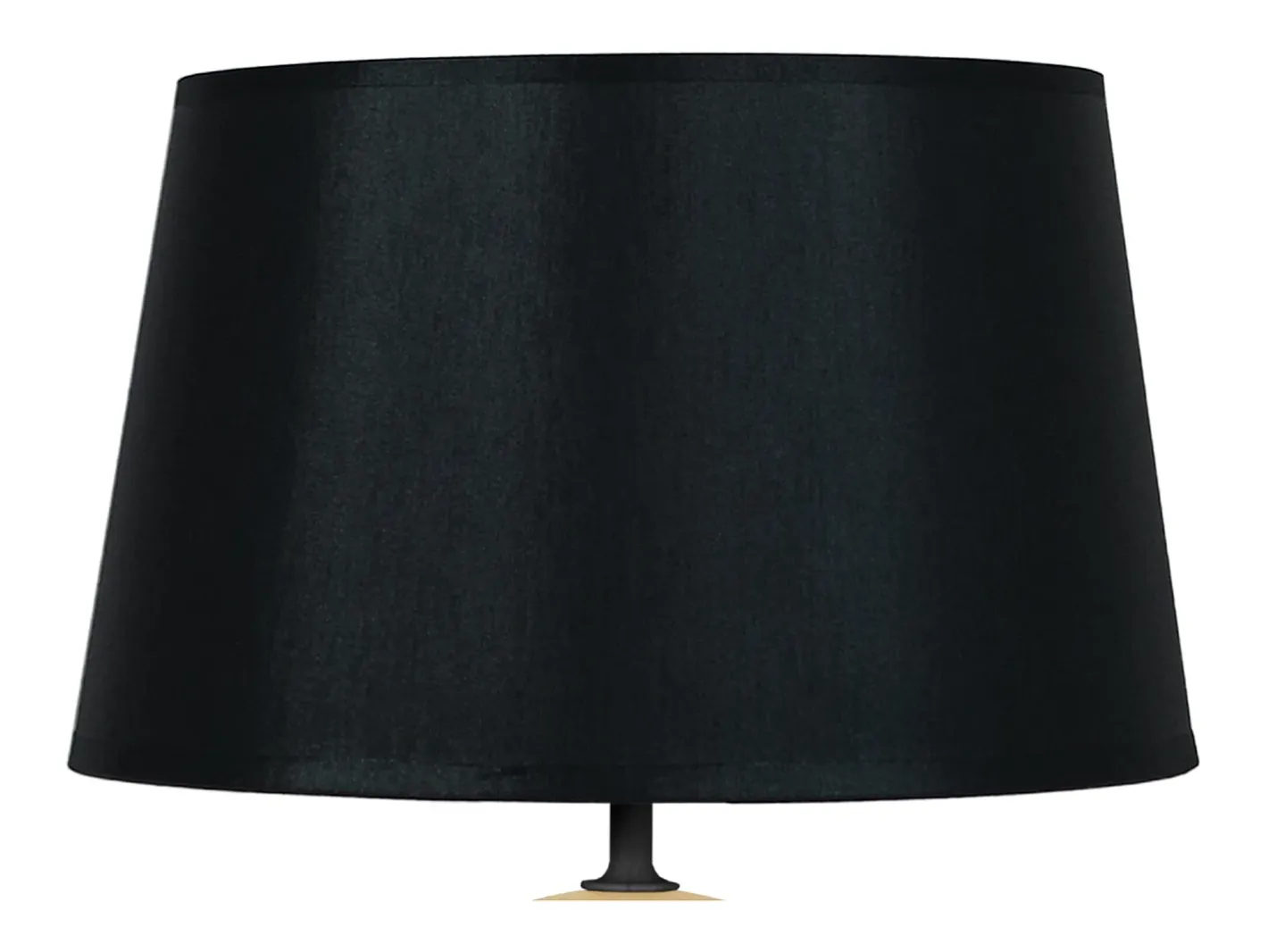 TOSEL Lámpara De Mesa-Lámpara de Mesa ,vidrio,Transparente,A46xD30xP30 cm Transparente / Negro / Beige