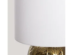 Ledkia Lámpara de Mesa Aluminio Sahitya ILUZZIA Blanco New