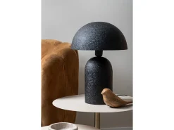 PRESENT TIME Lámpara de mesa Boaz Grande - Negra Negro Outlet