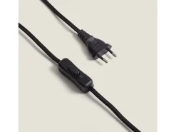 Ledkia Lámpara de Mesa Cerámica Bajawa Negro Online