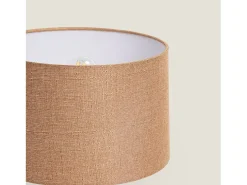 Ledkia Lámpara De Mesa-Lámpara de Mesa Cerámica Bulga Blanco