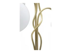 Sale Lámpara de mesa con base de metal y esferas de vidrio opaco Glamy 4T Dorado