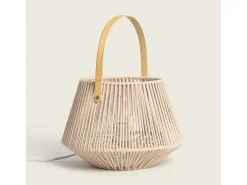 Ledkia Lámpara de Mesa Cuerda Bris Diantha Beige Online