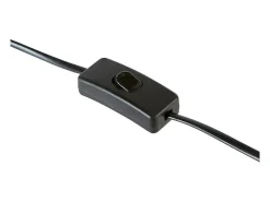 New Atmosphera Lámpara de mesa de cerámica negra Negro