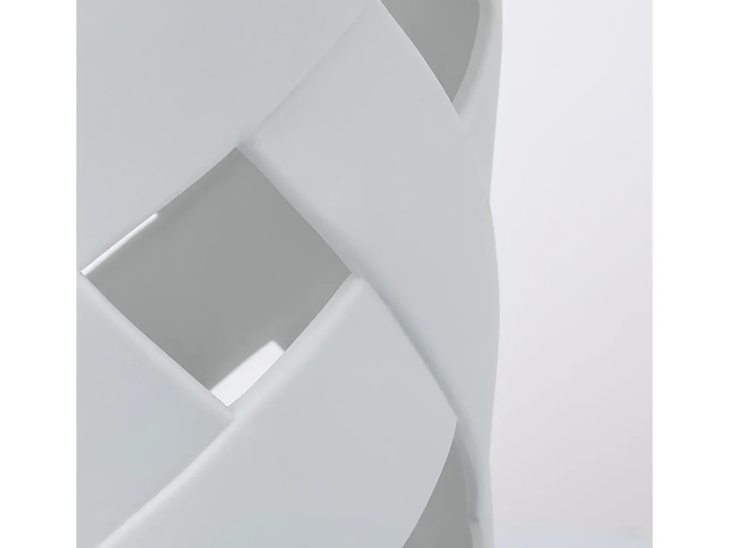 Ledkia Lámpara De Mesa-Lámpara de Mesa de Cerámica y Tela Makalu Blanco