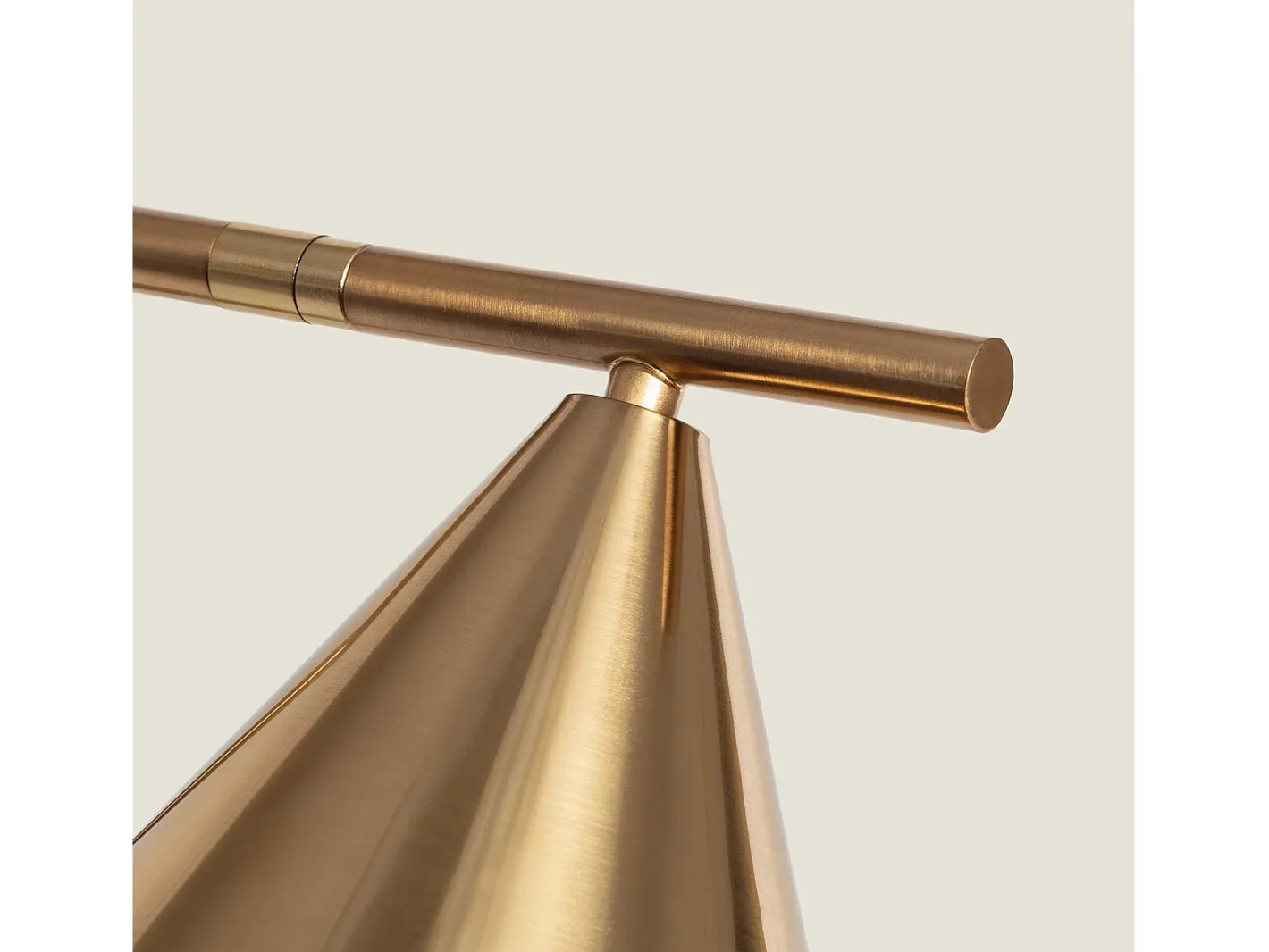 Ledkia Lámpara De Mesa-Lámpara de Mesa de Mármol y Metal Tinos Dorado