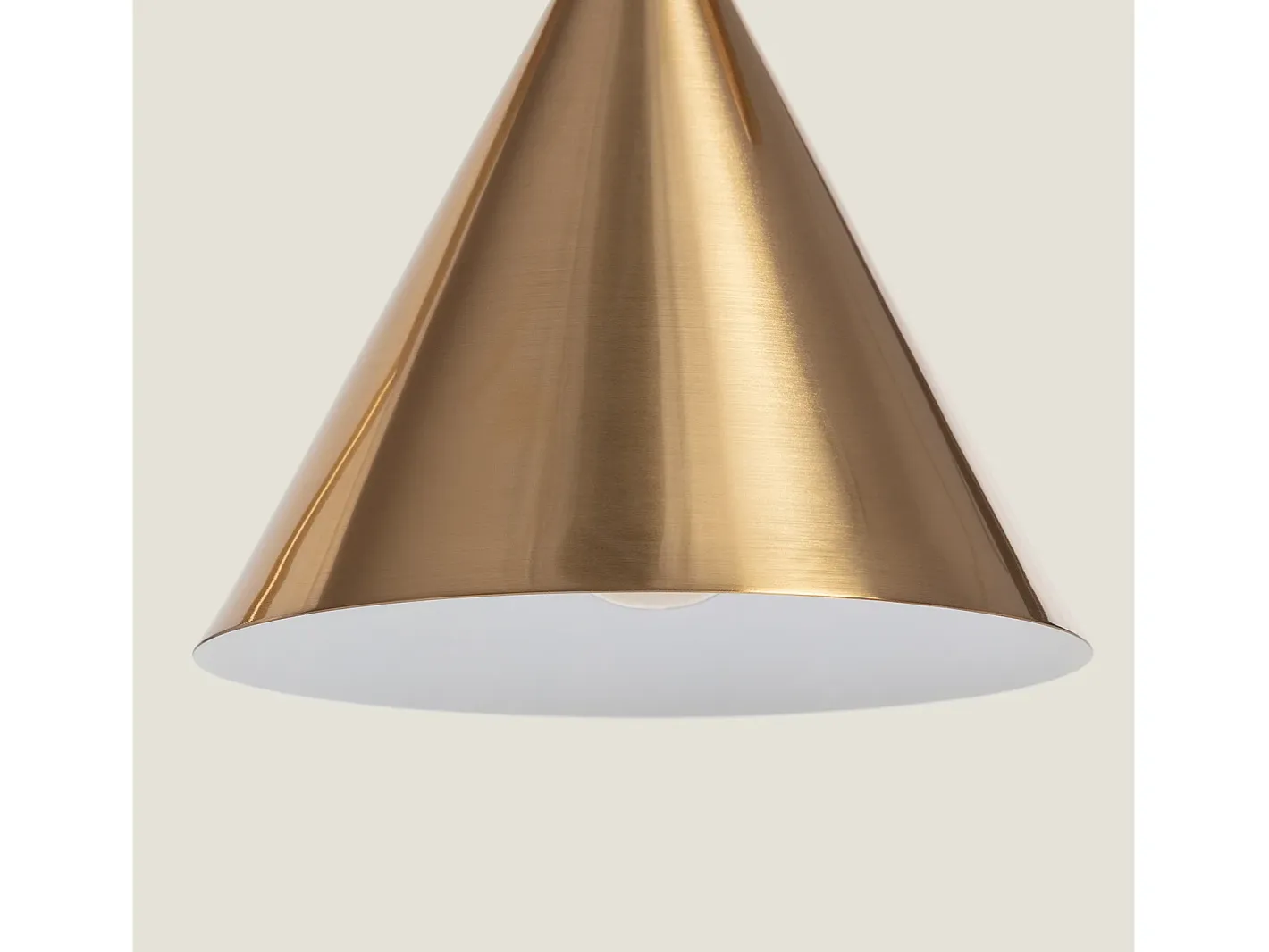 Ledkia Lámpara De Mesa-Lámpara de Mesa de Mármol y Metal Tinos Dorado