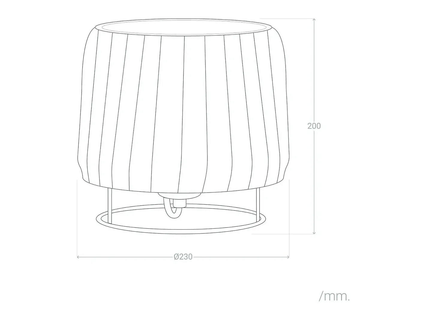 Ledkia Lámpara De Mesa-Lámpara de Mesa de Ratán Gondia Natural Color natural claro