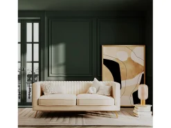 Best Rendez-Vous Déco Lámpara de mesa de vidrio estriado - Lou Transparente